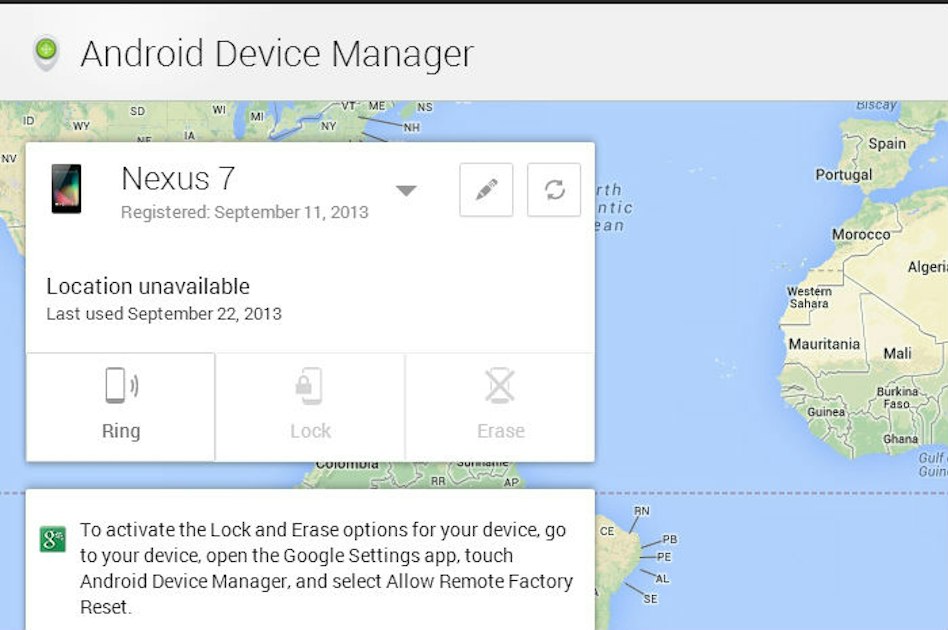 Android Device Manager now finding lost phones | WhistleOut