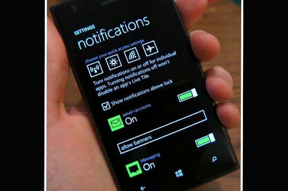 Windows Phone to finally get a Notifications panel? | WhistleOut
