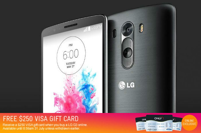 Telstra LG G3 preorders now available, act fast for a $250 VISA card
