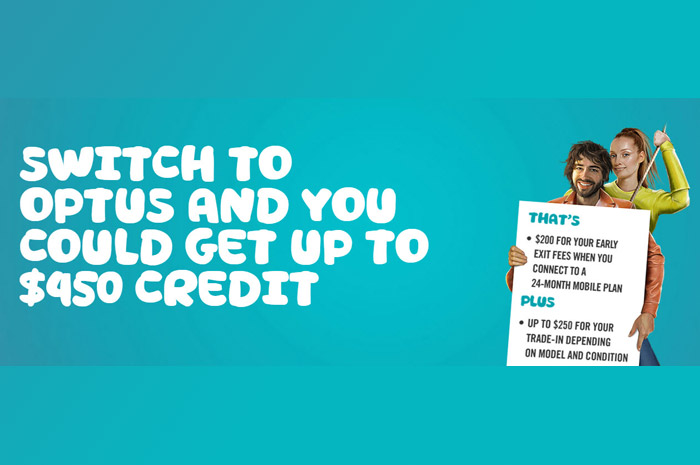 Up to $450 credit on Optus ending soon