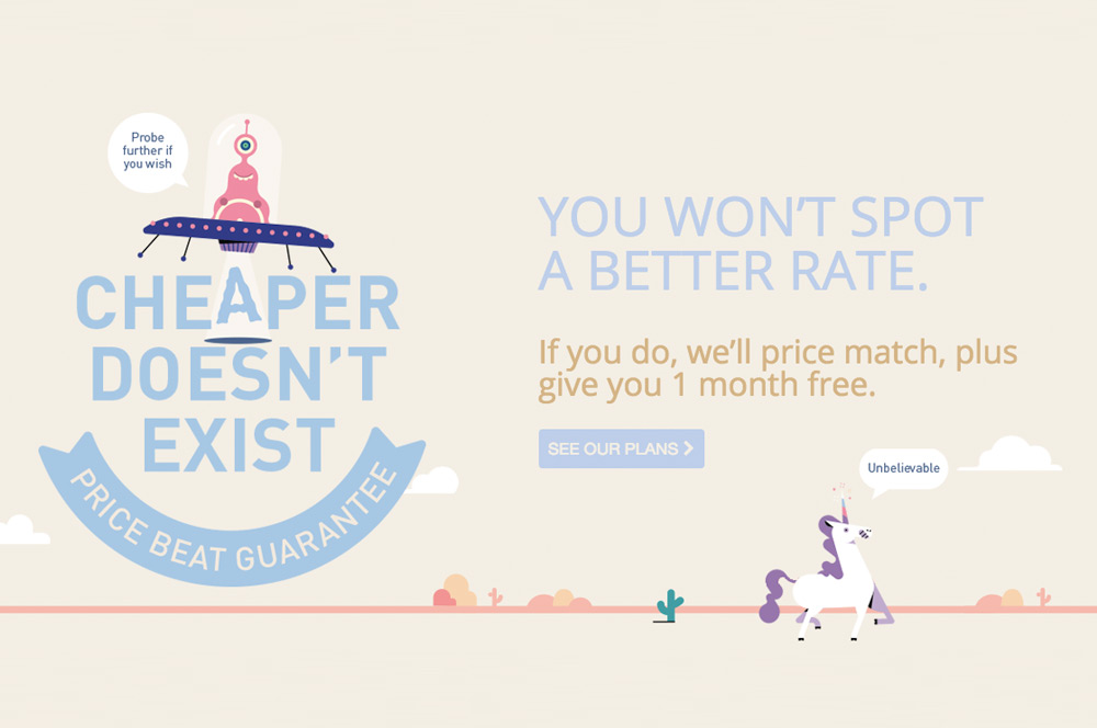 Vaya now offer a Price Beat Guarantee