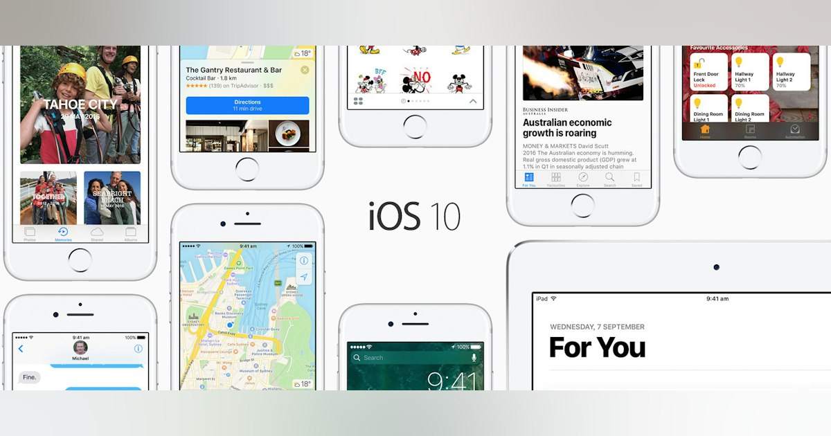 2010 Ios Roster iOS 10 now available for iPhone and iPad: Here's what's new | WhistleOut