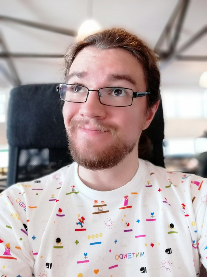 Nova 2i camera sample: a rare selfie Nova 2i camera sample: a rare selfie
