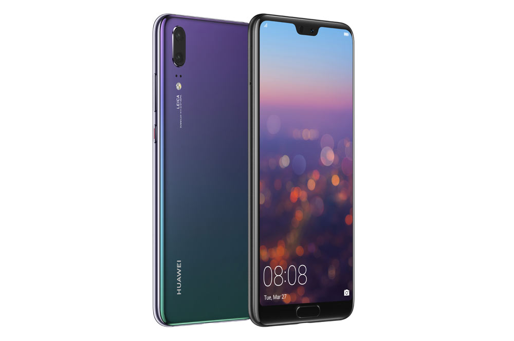 Huawei P20 in twilight Huawei P20 in twilight