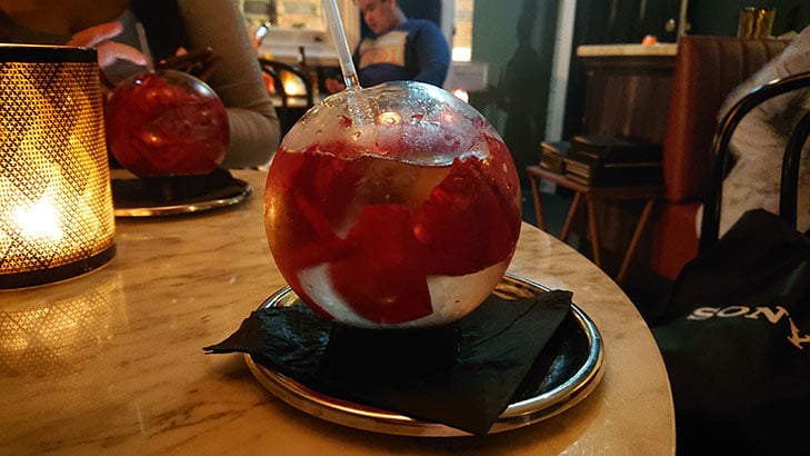 Sony Xperia X2 camera sample: a really fancy gin and tonic Sony Xperia X2 camera sample: a really fancy gin and tonic
