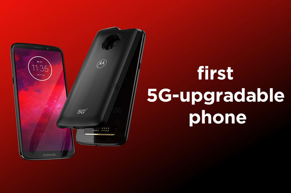 The Moto Z3 will be upgradable to 5G