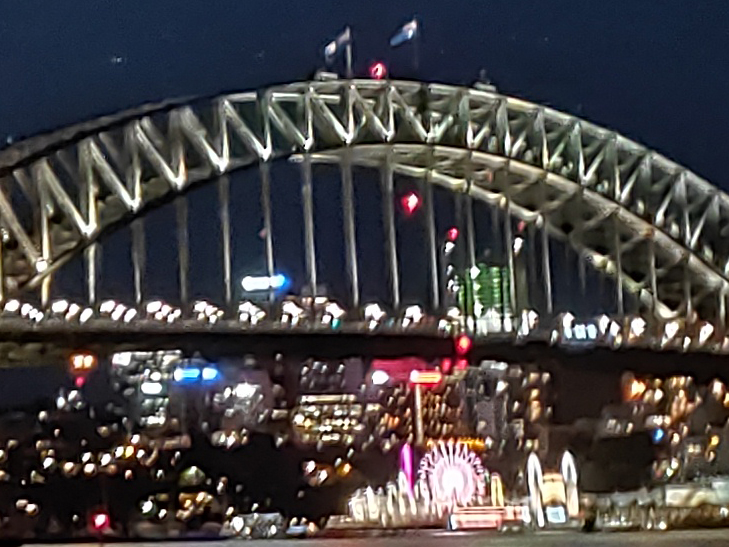 OPPO R17 Pro camera sample: 100% crop of night mode