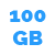 100GB 100GB