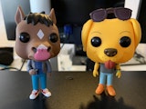 Plastic figurines close up - shot by iPhone XR