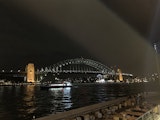 Sydney Harbour Bridge at night - shot by iPhone XR