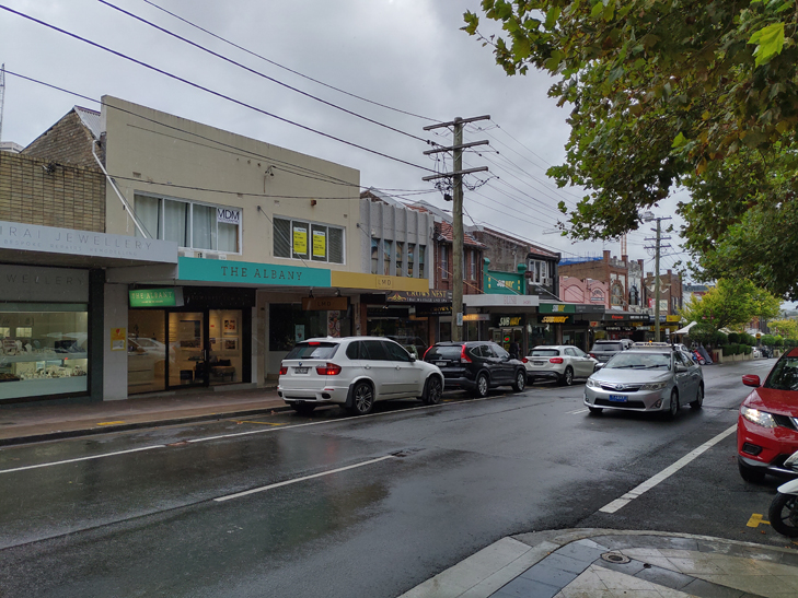 Nokia 8.1 camera sample: gloomy street Nokia 8.1 camera sample: gloomy street