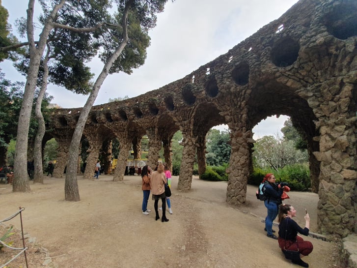 Galaxy S10 camera sample: Park Guell 