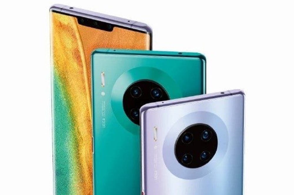 Alleged image of Mate 30 Alleged image of Mate 30