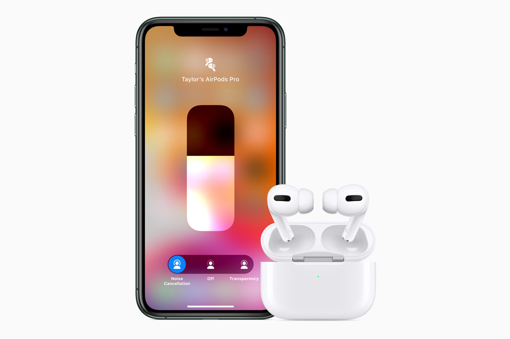 Apple announces noise-cancelling AirPods