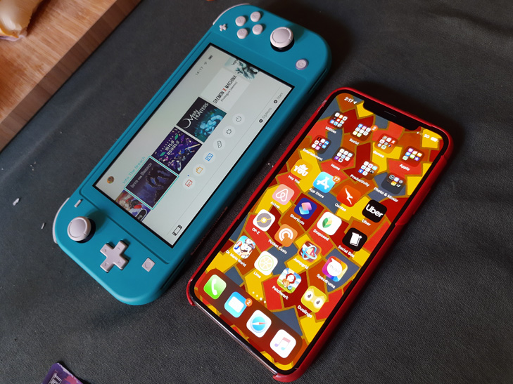 Motorola One Vision camera sample: Switch Lite and iPhone XS Motorola One Vision camera sample: Switch Lite and iPhone XS