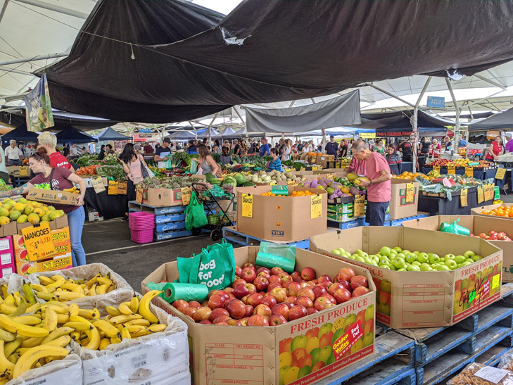 Pixel 4 camera sample: markets Pixel 4 camera sample: markets