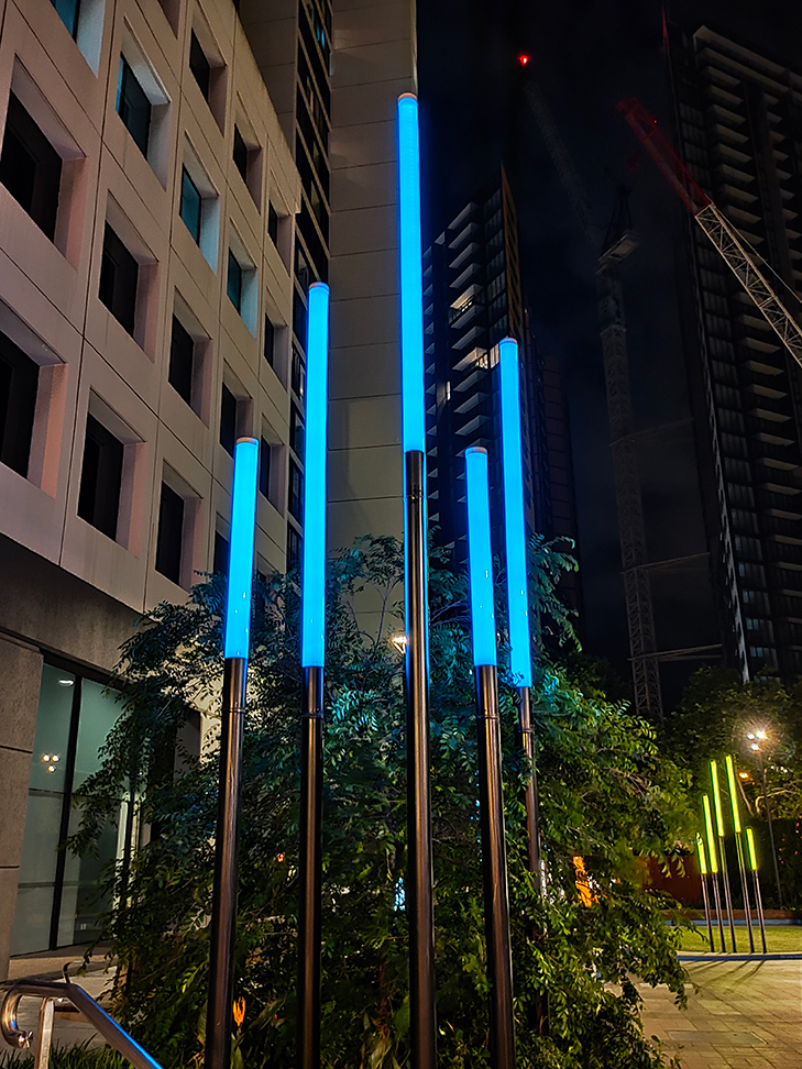 Realme XT camera sample: elongated lights Realme XT camera sample: elongated lights
