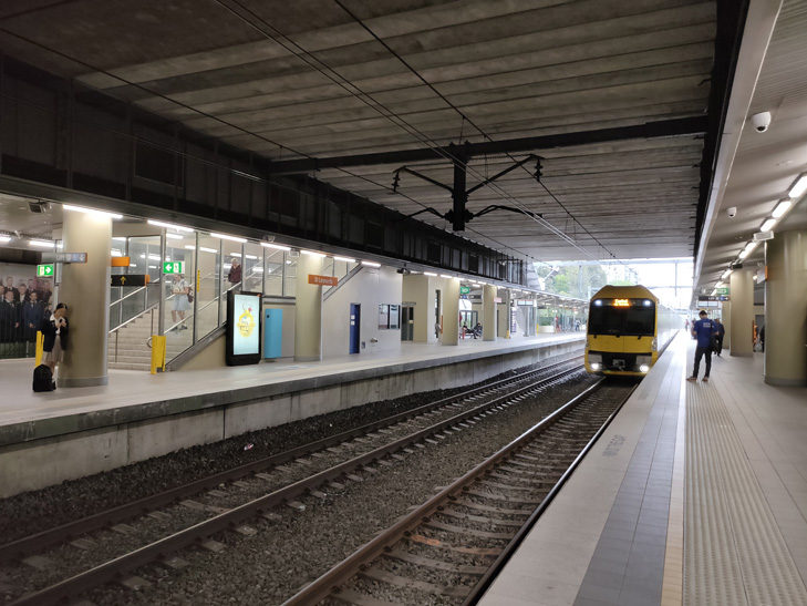 Realme XT camera sample: train station Realme XT camera sample: train station