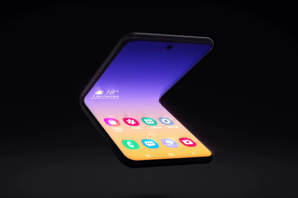 Samsung's second foldable concept Samsung's second foldable concept