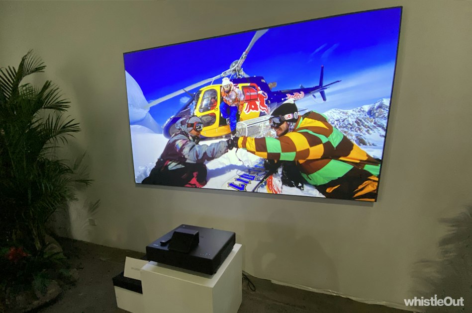 We wanna stream Netflix on this 130-inch short throw projector | WhistleOut