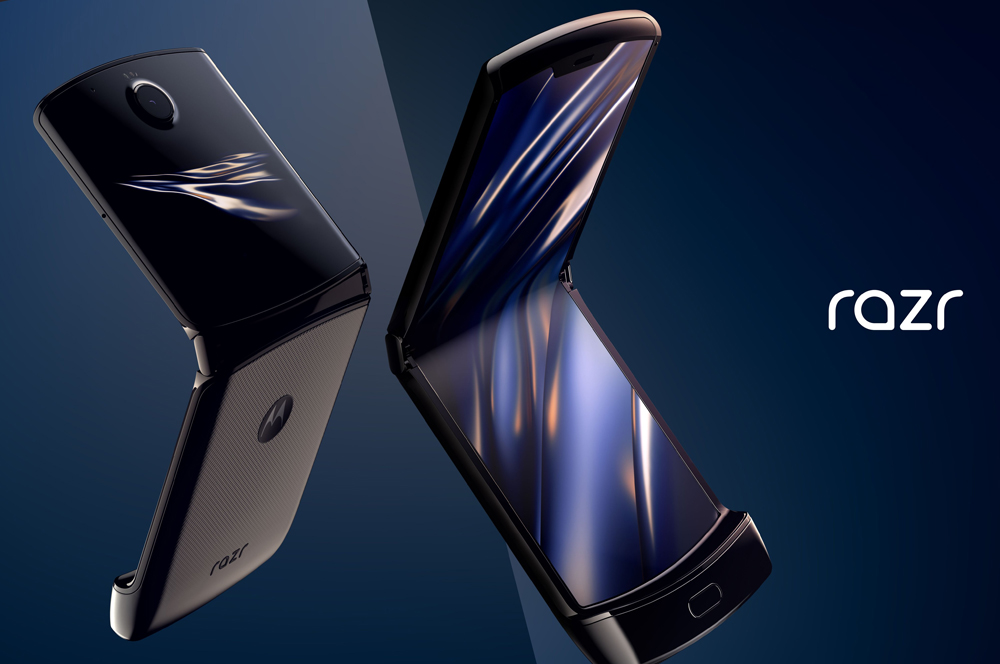 Motorola revived the RAZR as a foldable smartphone