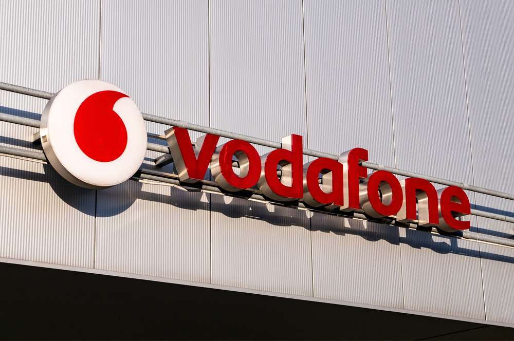Vodafone logo Vodafone logo
