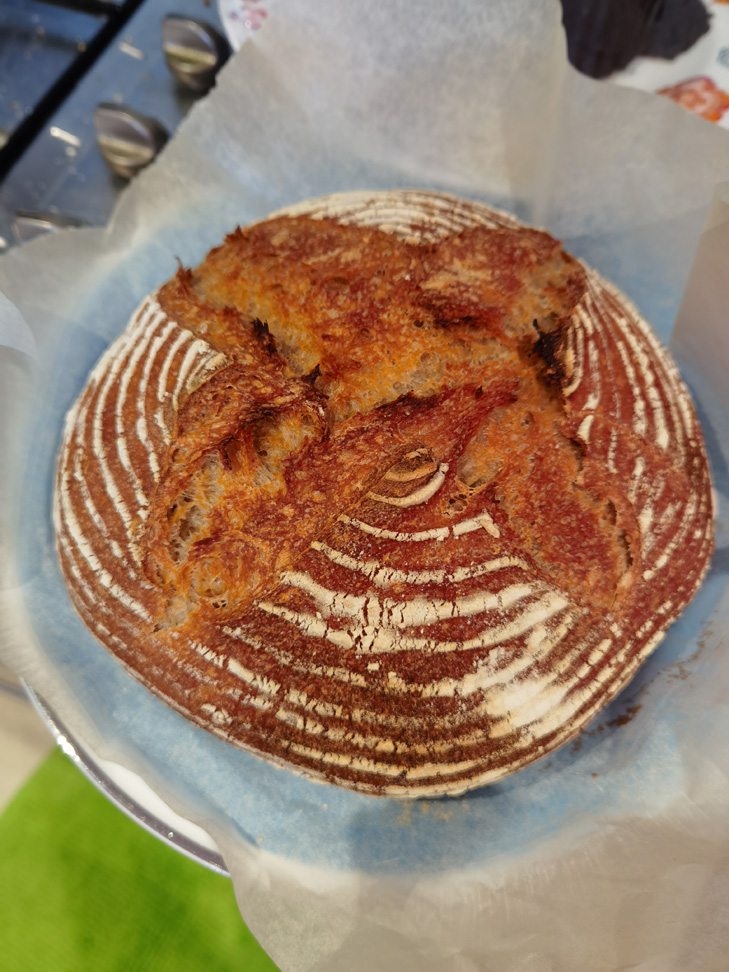Huawei P40 Pro camera sample: sourdough Huawei P40 Pro camera sample: sourdough