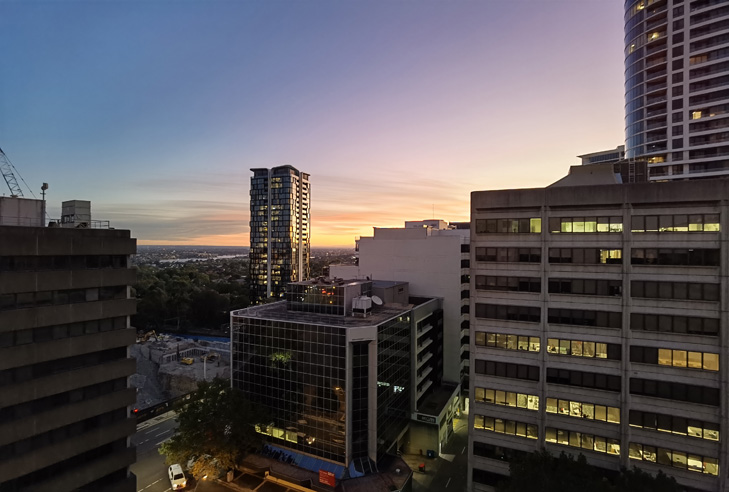 Huawei P40 Pro camera sample: sunset Huawei P40 Pro camera sample: sunset