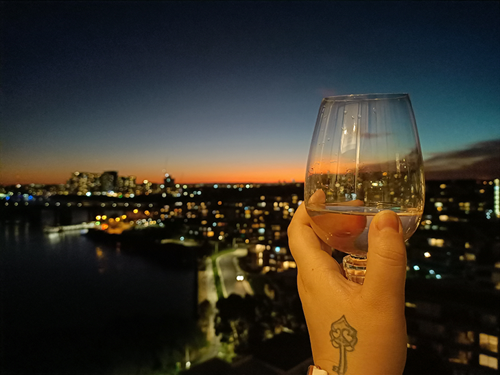 OPPO Reno 2 Z camera sample: wine OPPO Reno 2 Z camera sample: wine