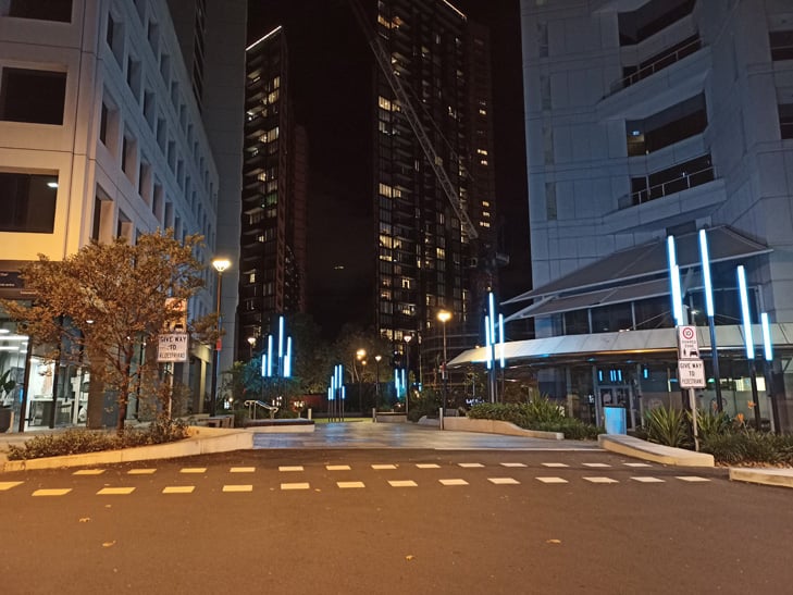 Realme 6 camera sample: elongated lights Realme 6 camera sample: elongated lights