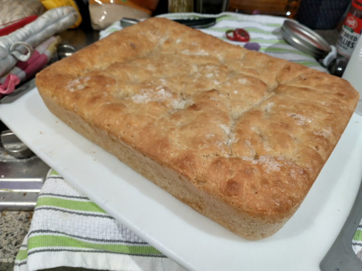 Moto G8 camera sample: focaccia Moto G8 camera sample: focaccia