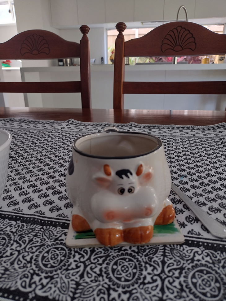 Moto G9 Play: Camera Sample - cow coffee cup Moto G9 Play: Camera Sample - cow coffee cup