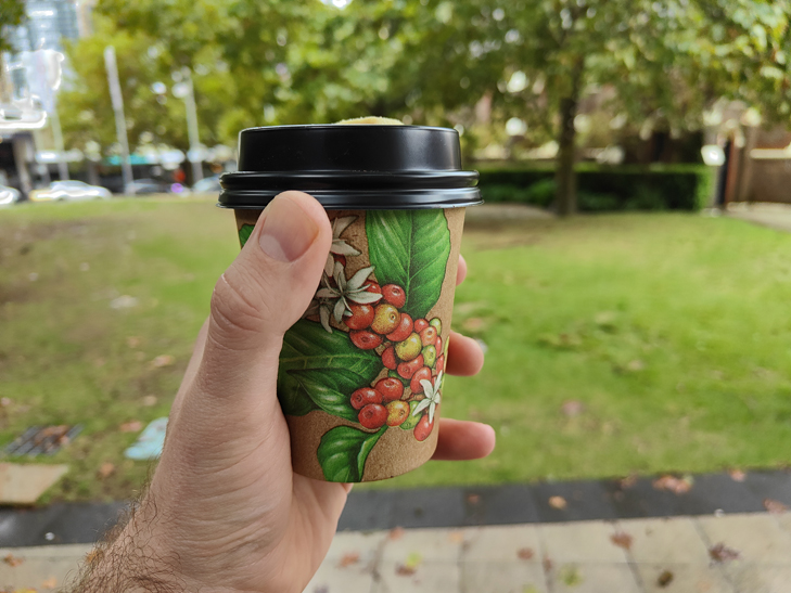 OPPO Find X3 Pro camera sample: coffee