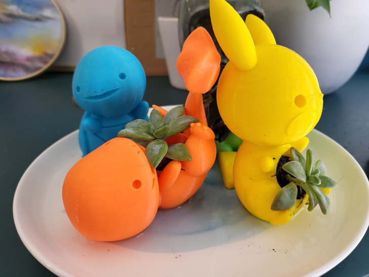 Samsung Galaxy Z Flip 3 camera sample: Pokemon planters Samsung Galaxy Z Flip 3 camera sample: Pokemon planters