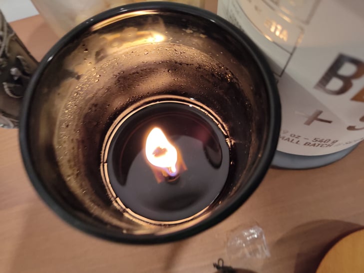 TCL 20 Pro 5G camera sample: candle TCL 20 Pro 5G camera sample: candle