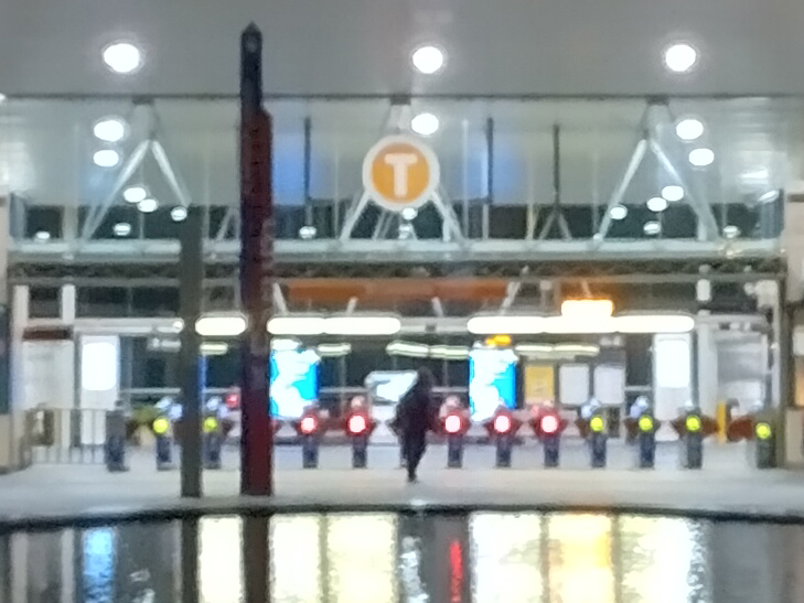 Nokia XR20 camera sample: 100% crop of train station Nokia XR20 camera sample: 100% crop of train station