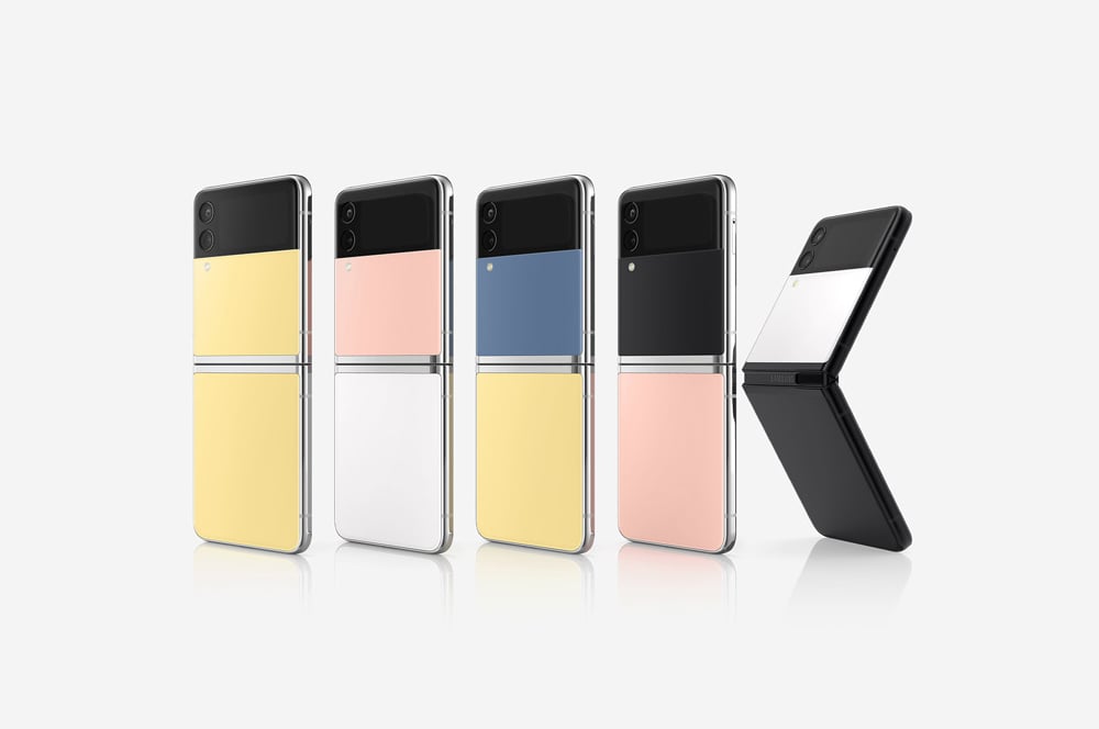 Samsung now has 49 different Z Flip 3 colour combos