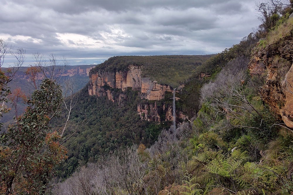 Waterfall in the Blue Mountains Waterfall in the Blue Mountains