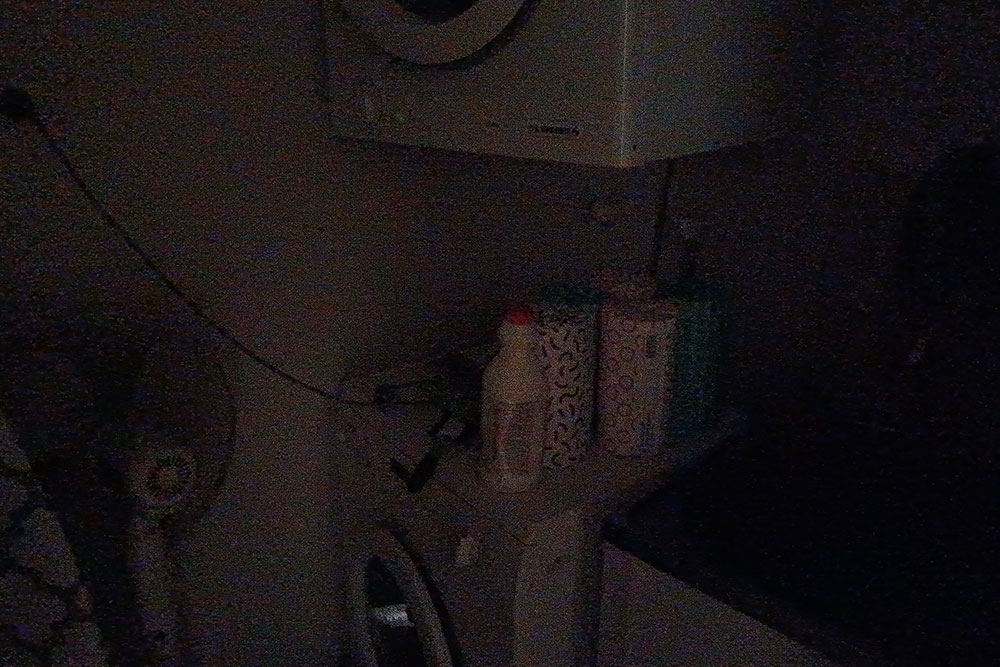 night vision image of laundry night vision image of laundry