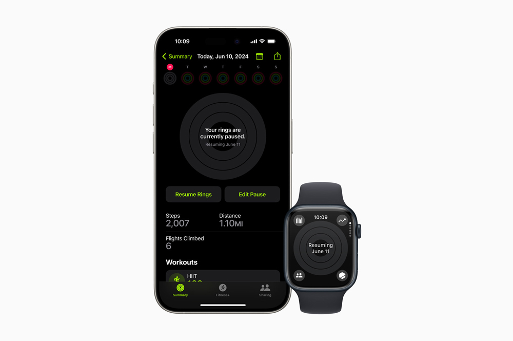 Your Apple Watch will finally give you a rest day