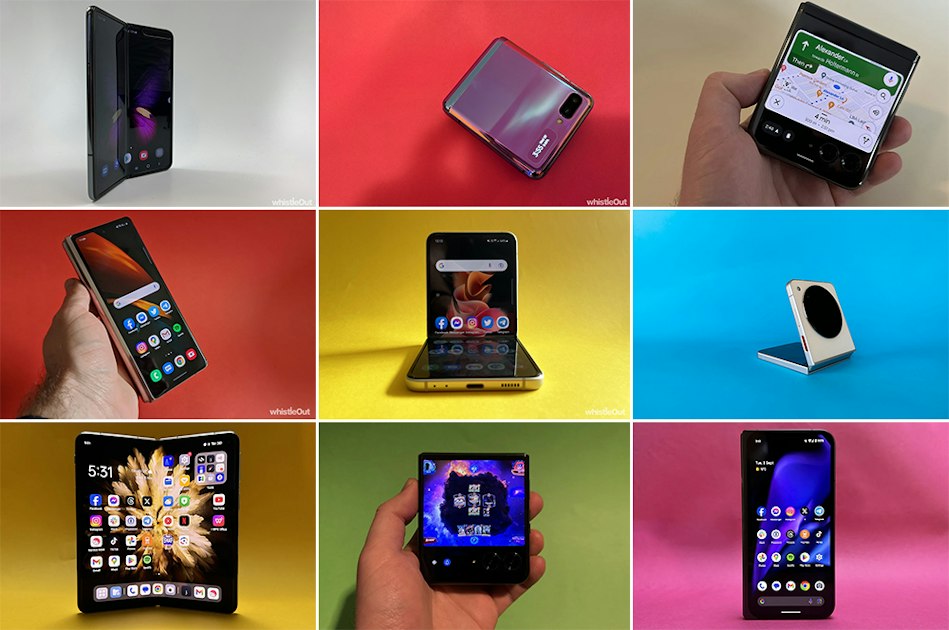 Five takes for five years of foldable phones | WhistleOut