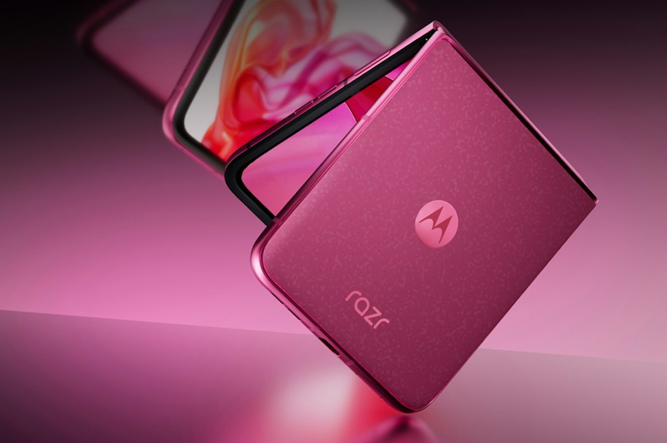 The Razr 50 Ultra is now available in hot pink | WhistleOut