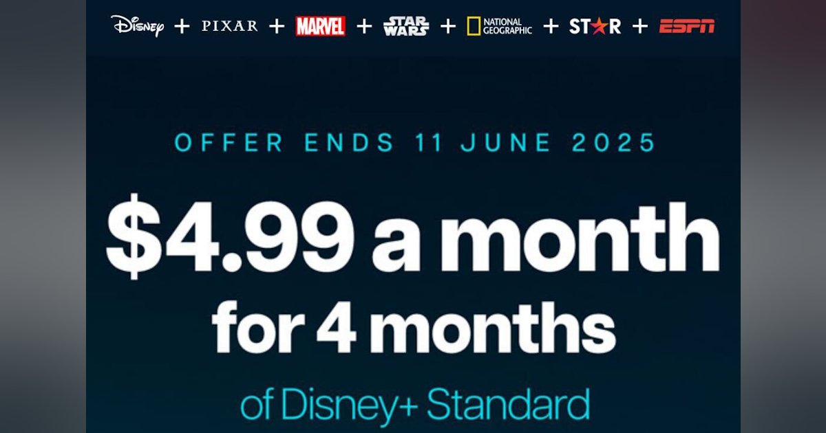 Disney R49 Get 69% off Disney Plus for four months | WhistleOut