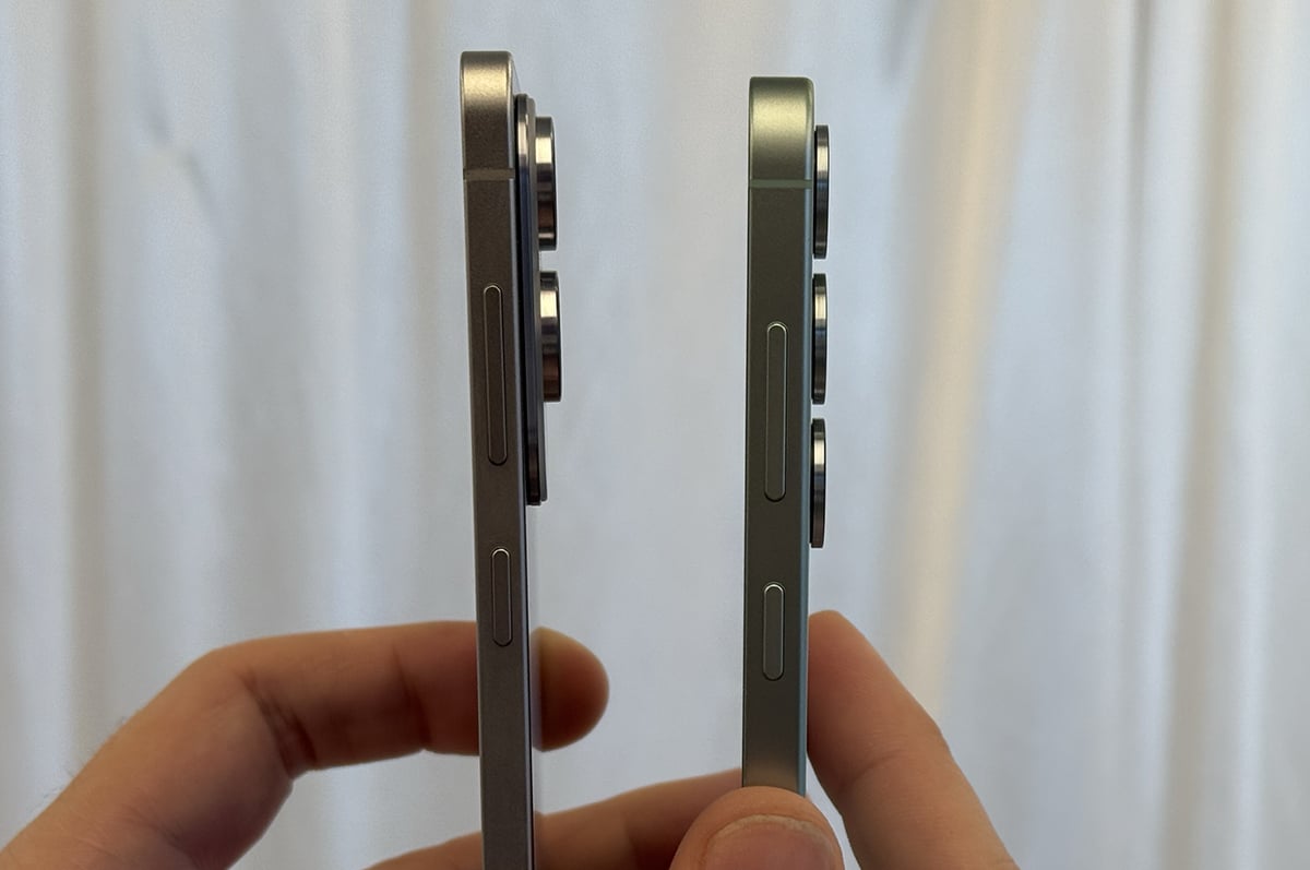 Galaxy S25 Edge next to Galaxy S25 Plus Galaxy S25 Edge next to Galaxy S25 Plus