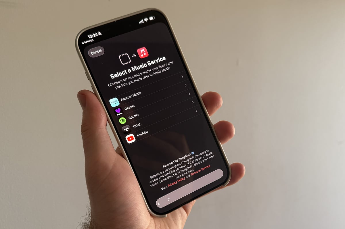 PSA: Your iPhone has a secret button for switching from Spotify to Apple Music