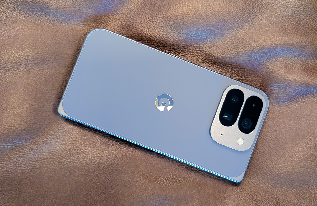 Pixel 10 Pro Fold on leather Pixel 10 Pro Fold on leather