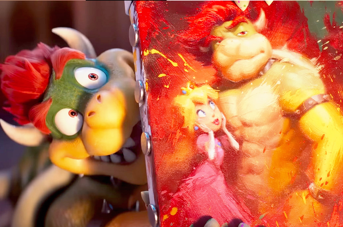 Bowser in Super Marios Galaxy movie Bowser in Super Marios Galaxy movie