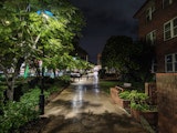 Edge 70 Fusion camera sample: Path at night