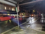 Edge 70 Fusion camera sample: Another road at night