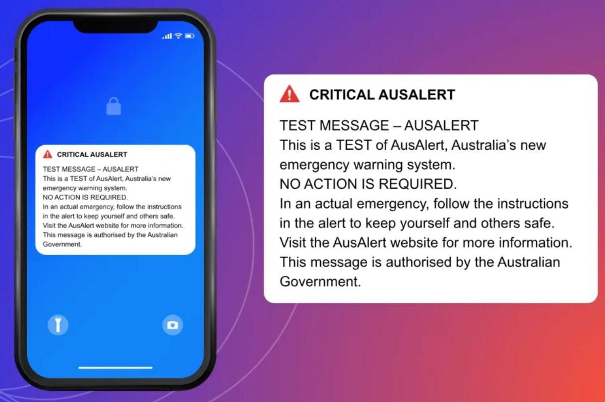 Reminder: Phones to be blasted with AusAlert siren next week